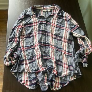 Westbound dressy flannel size small